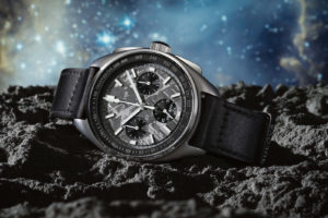 Bulova Dress Up the Lunar Pilot with a Meteorite Dial