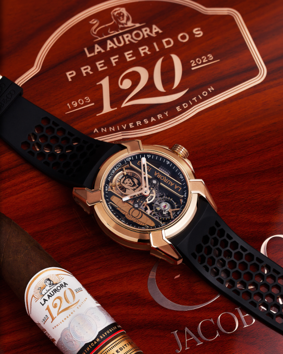 Meet The ,000 Jacob & Co. X La Aurora Cigar And Watch Set