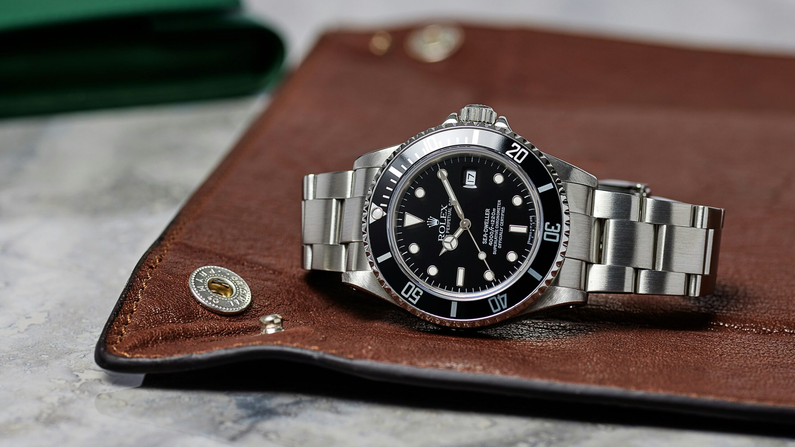 Pre-Owned Picks: A Neo-Vintage 40mm Rolex Sea-Dweller, A White Gold Lange 1, And A Vacheron Overseas Dual-Time