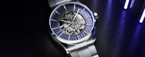 Introducing – The New Blue Mido Multifort Skeleton Vertigo