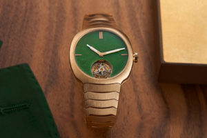 The H. Moser & Cie. Streamliner Tourbillon Gets a Jade Dial