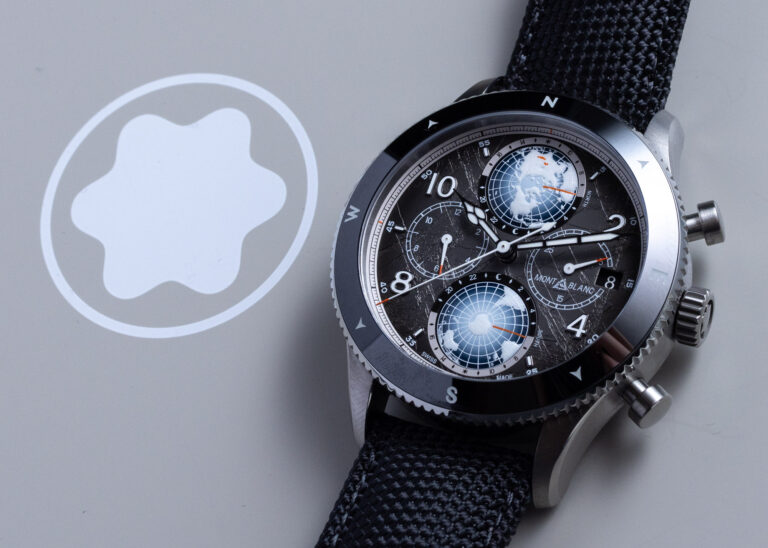 Hands-On: Montblanc 1858 Geosphere Chronograph 0 Oxygen The 8000 Limited-Edition Watch