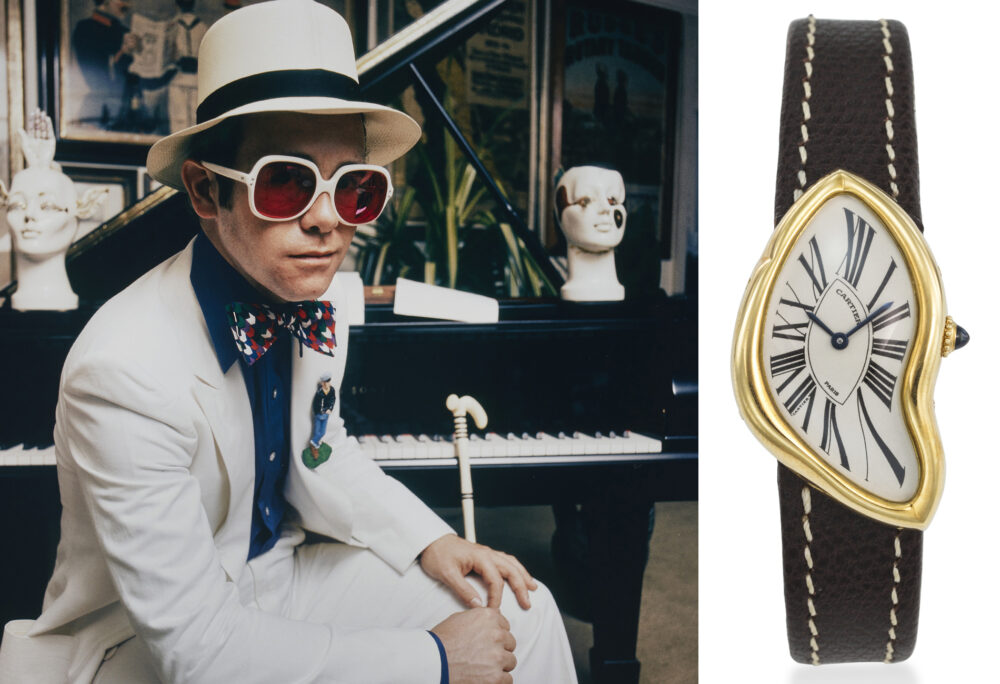 Sir Elton John’s Cartier Crash comes up for sale