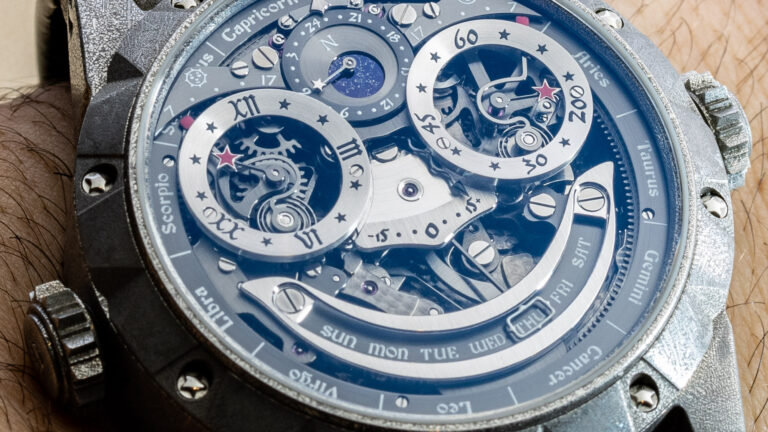 Hands-On: Konstantin Chaykin Stargazer Pièce Unique Double-Sided Astronomical Watch