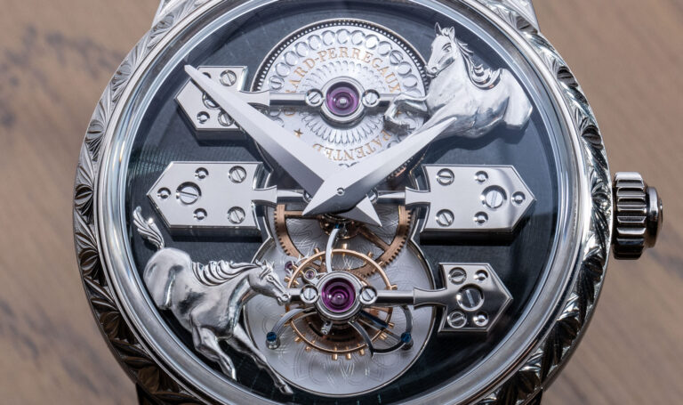 Hands-On: Girard-Perregaux La Esmeralda Tourbillon Eternity Edition Watches In Four Colors