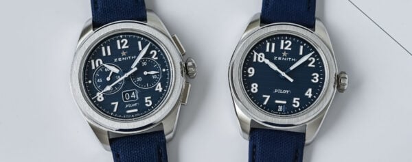 First Look – The New Zenith Pilot Automatic and Big Date Flyback Blue Boutique Editions