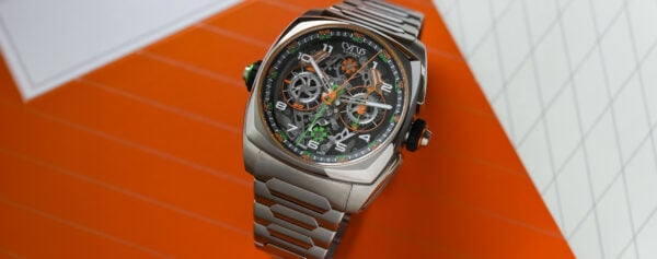 In-Depth – The Brightly Coloured Cyrus Klepsys Dice Saffron Double Chronograph