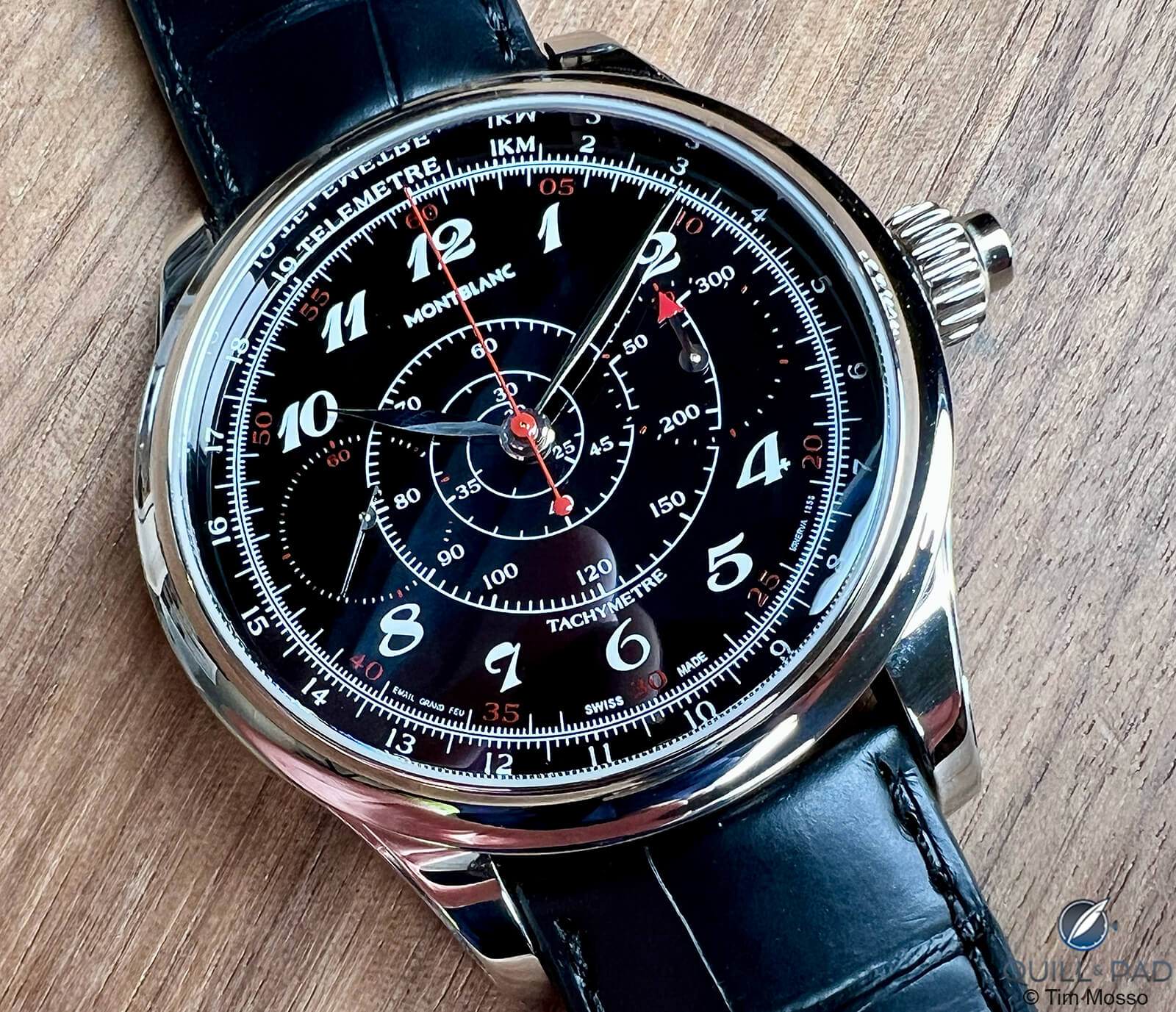 Montblanc Villeret 1858 Vintage Chronograph Reviewed by Tim Mosso