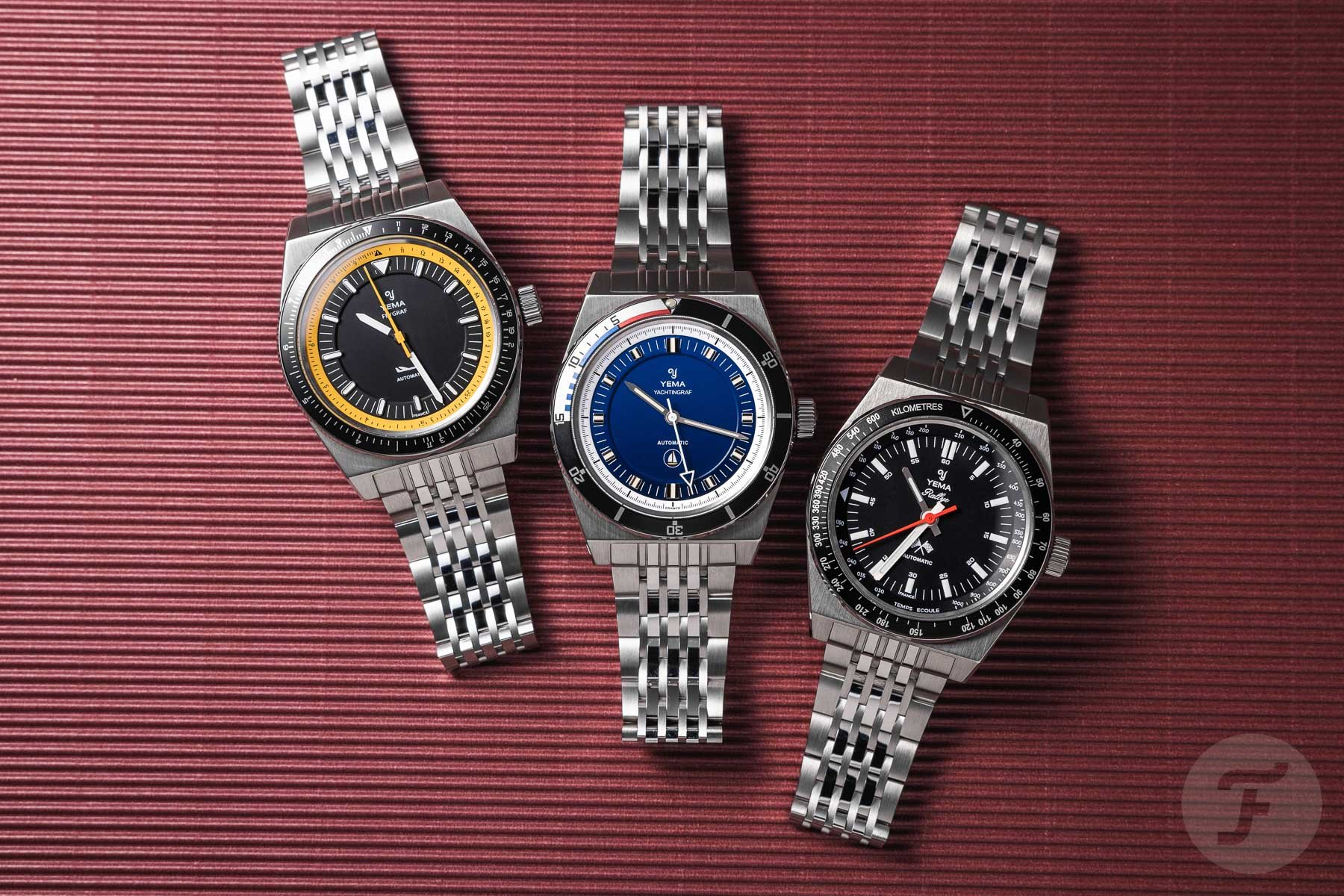 Introducing: The Yema Urban Rallygraf, Flygraf, And Yachtingraf Models — Members Of The New Urban Sport Collection