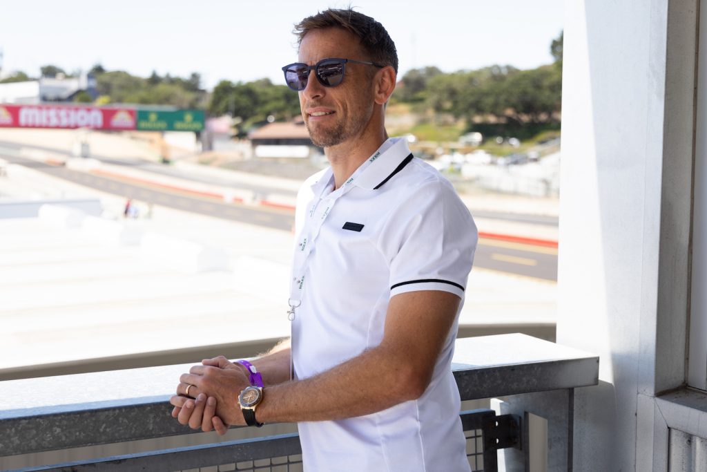 Jenson Button, Rolex Testimonee, Talks About Time And Racing Prior To Rolex 24 At Daytona