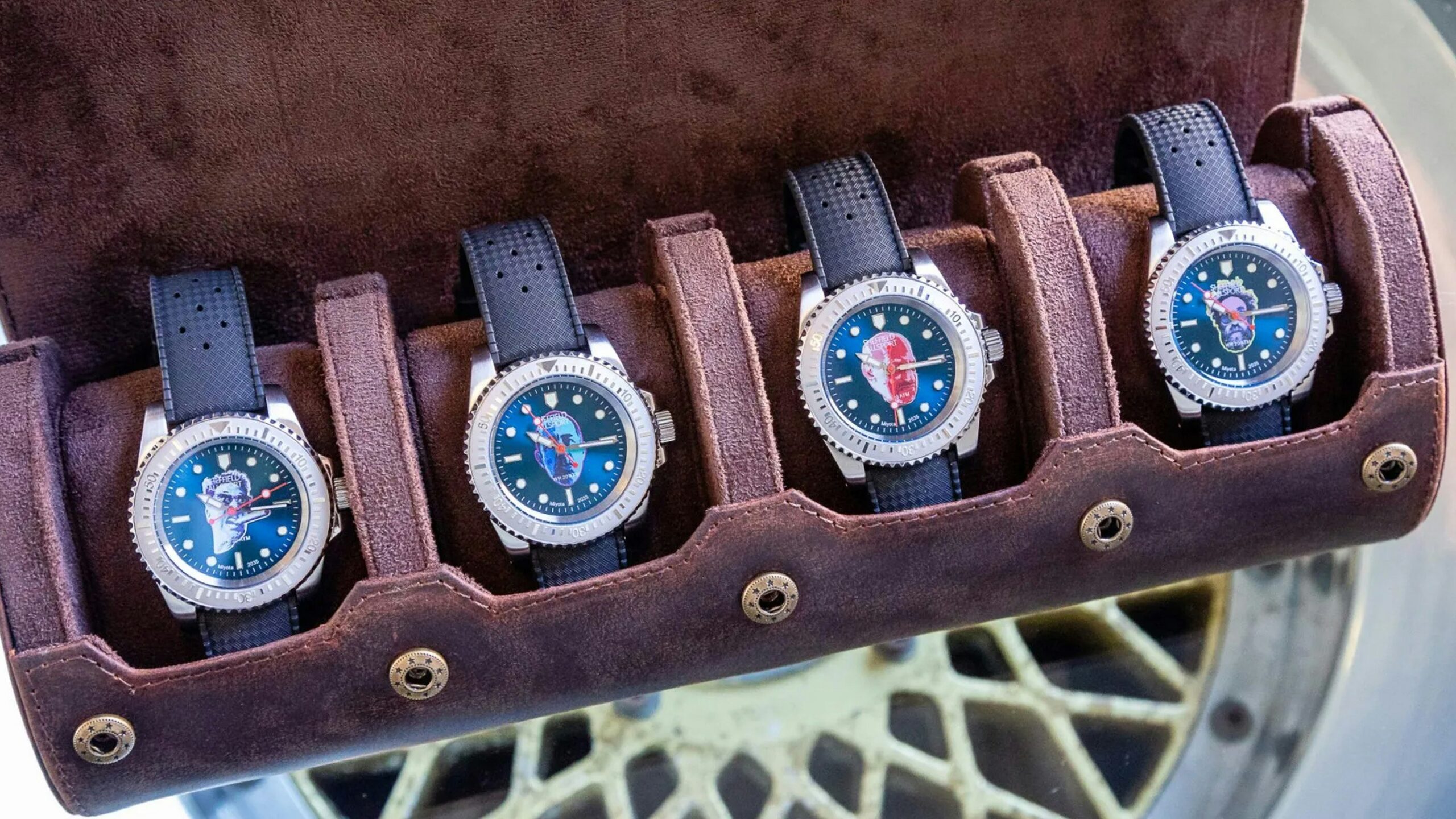 Auctions: Spike’s Car Radio Offers A Unique Set Of Host-Themed Sheffield Watches In Support Of Charity