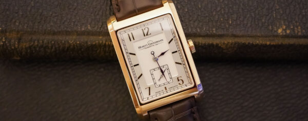 Hands-on – The Rectangular Moritz Grossmann Corner Stone in Rose Gold