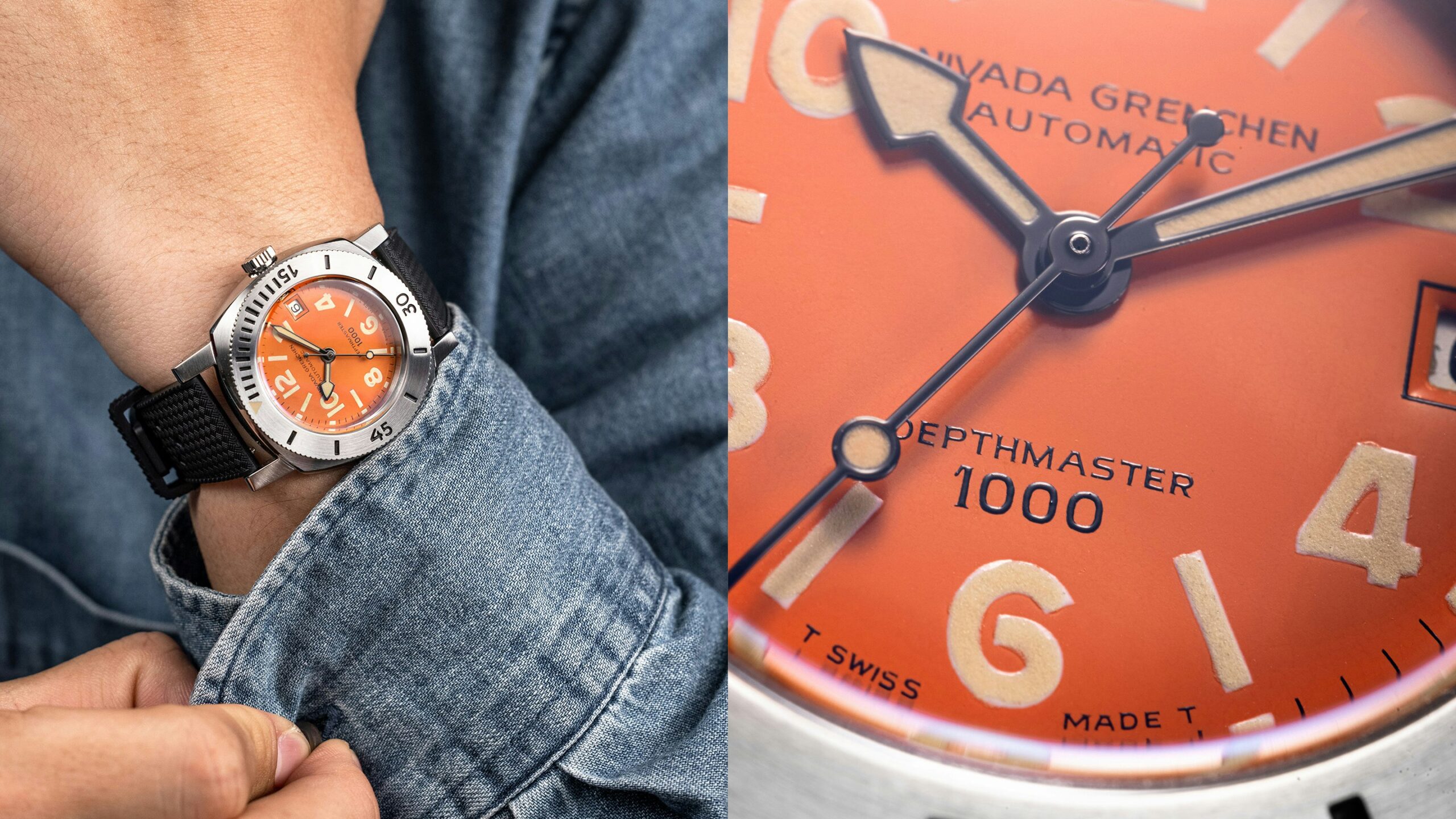 Introducing: The Nivada Grenchen Depthmaster Made From 10 New Old Stock Dials (And 10 New Old Movements)