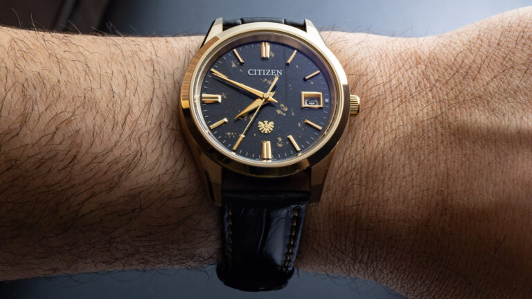 Hands-On: Citizen ‘The Citizen’ AQ4103-16E Watch With Tosa Washi Sunago-Maki Paper Dial