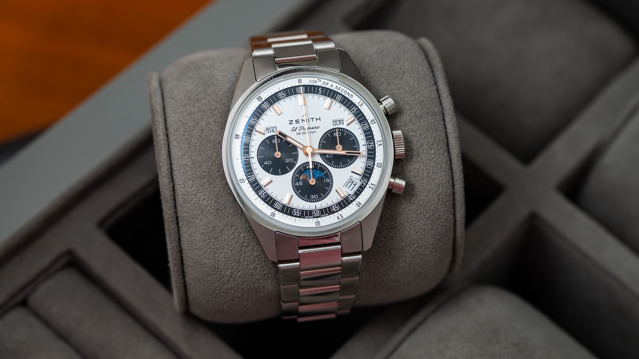 Introducing: The Zenith Chronomaster Original Triple Calendar That Pays Tribute To An El Primero Prototype (Live Pics)