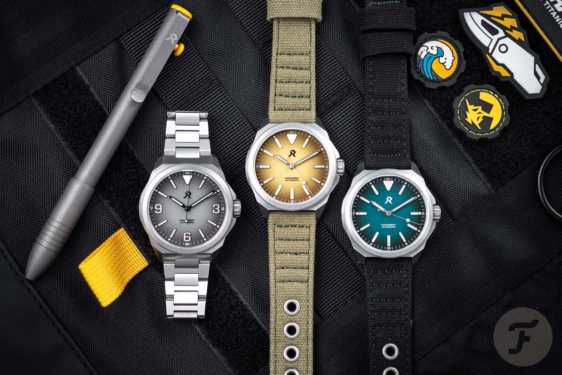 RZE Updates The Resolute Line With A New Desert Tan Colorway For Its Tough Titanium Field Watch