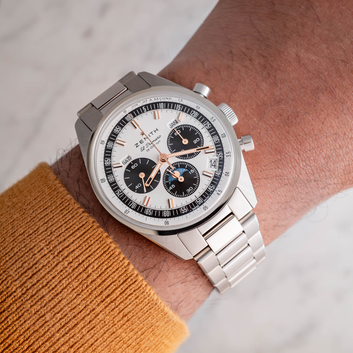 Hands-On Debut: Zenith Chronomaster Original Triple Calendar