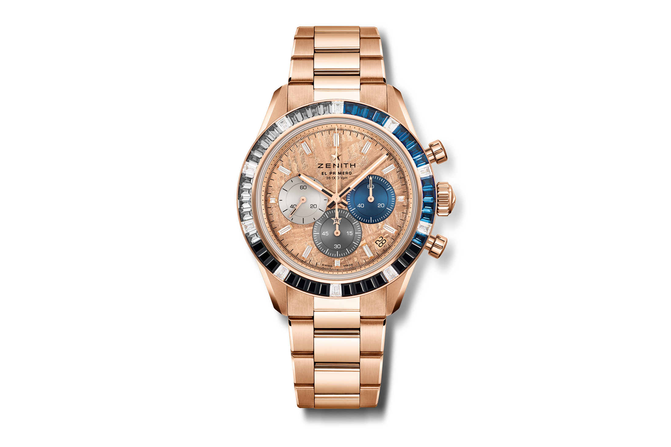 Introducing: Green Hues Or Gem-Set Gold Expand The Zenith Chronomaster Sport Lineup