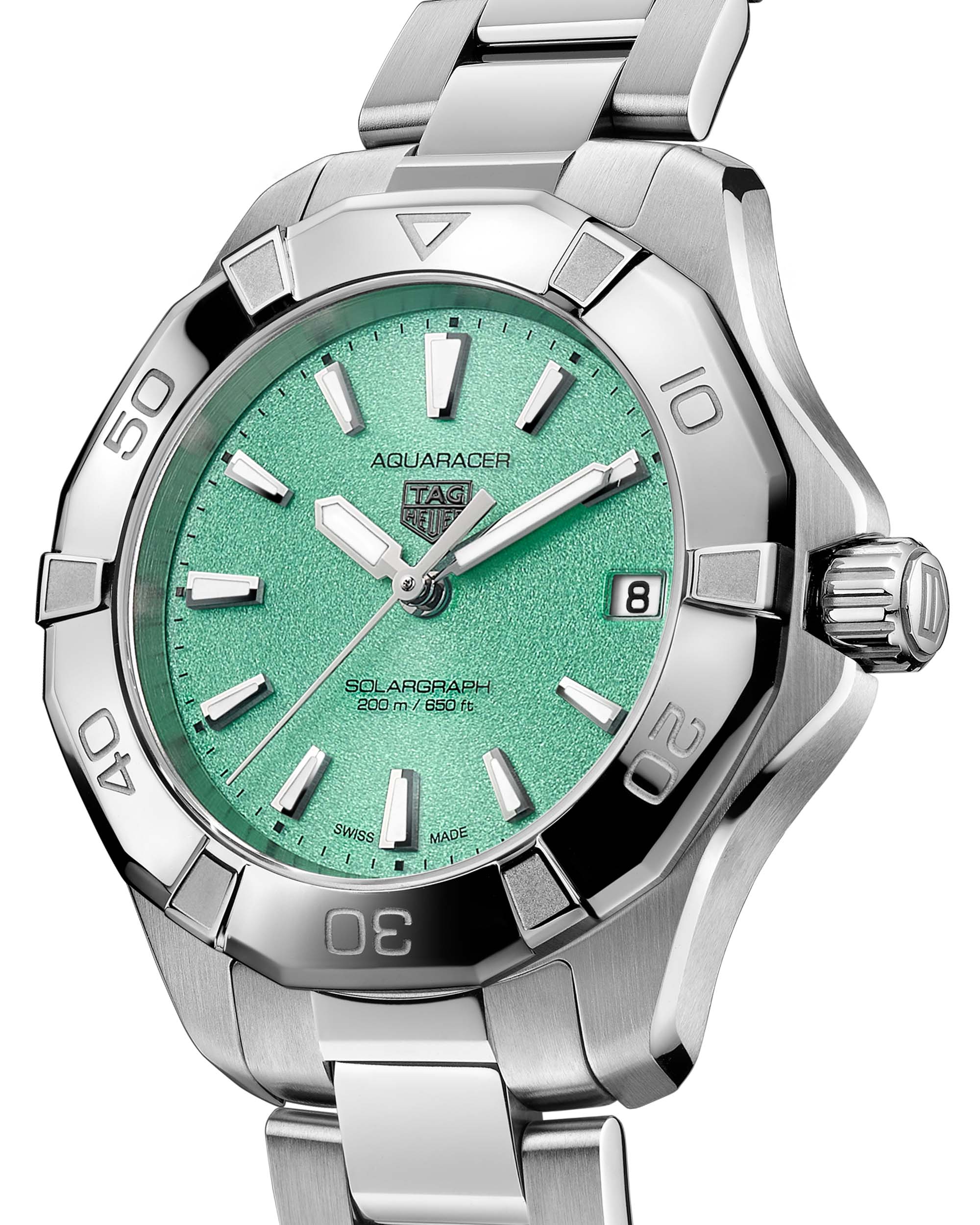 New Release: TAG Heuer Aquaracer Professional 200 Solargraph 34mm Watches