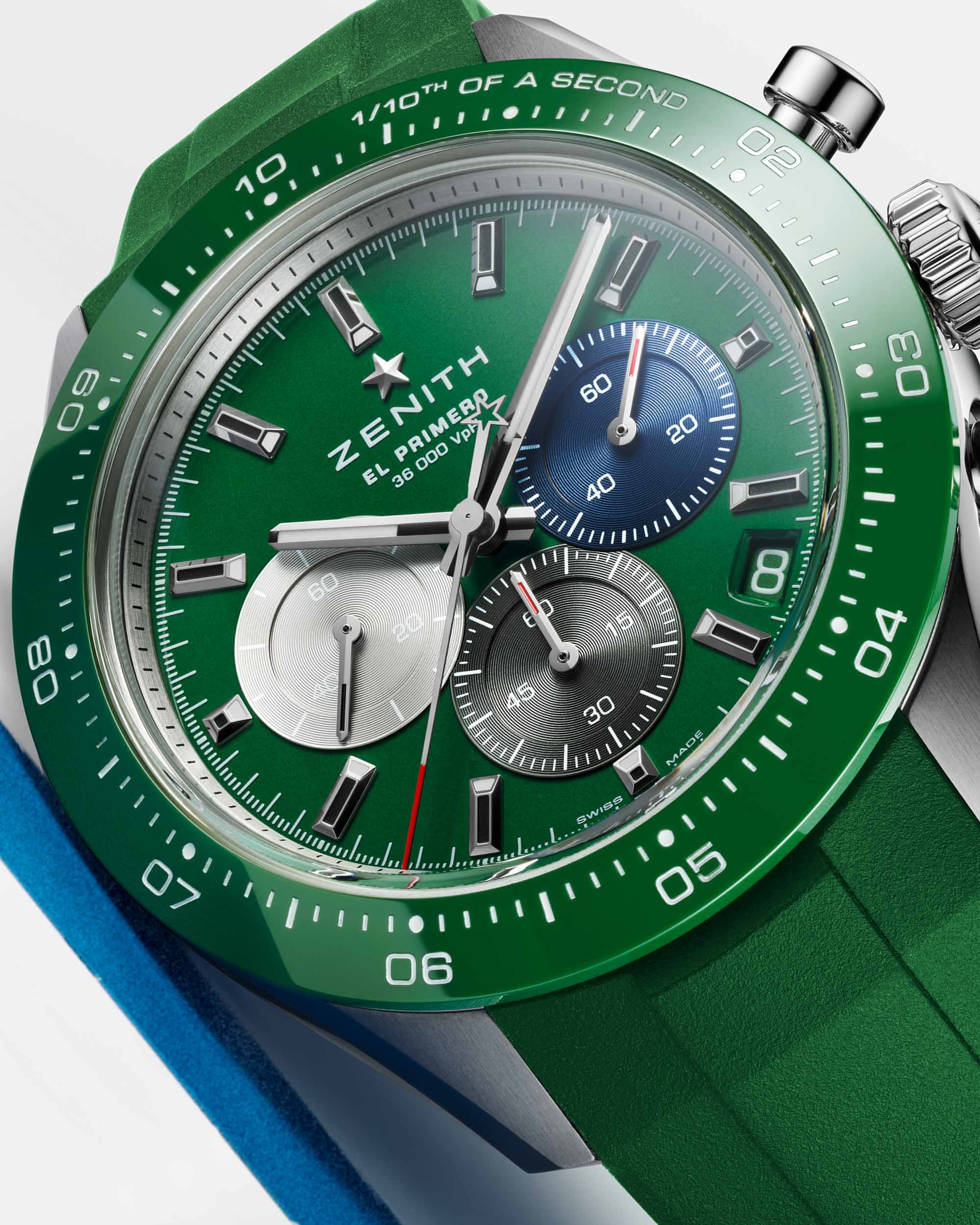 New Release: Zenith Chronomaster Sport Watches In Green Or With Gems