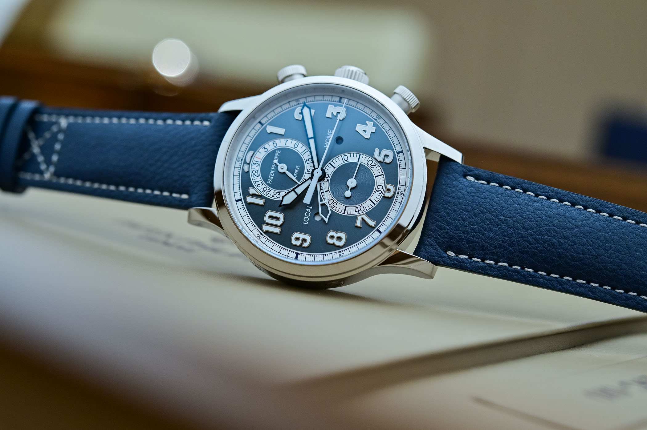 Review: The New Patek Philippe Calatrava Pilot Travel Time Chronograph Ref. 5924G