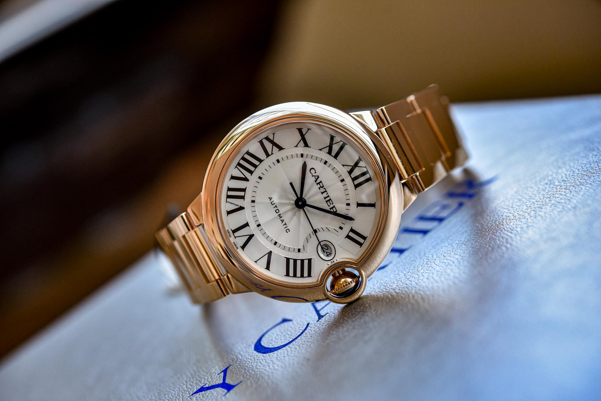 The Cartier Ballon Bleu de Cartier is not your typical round watch