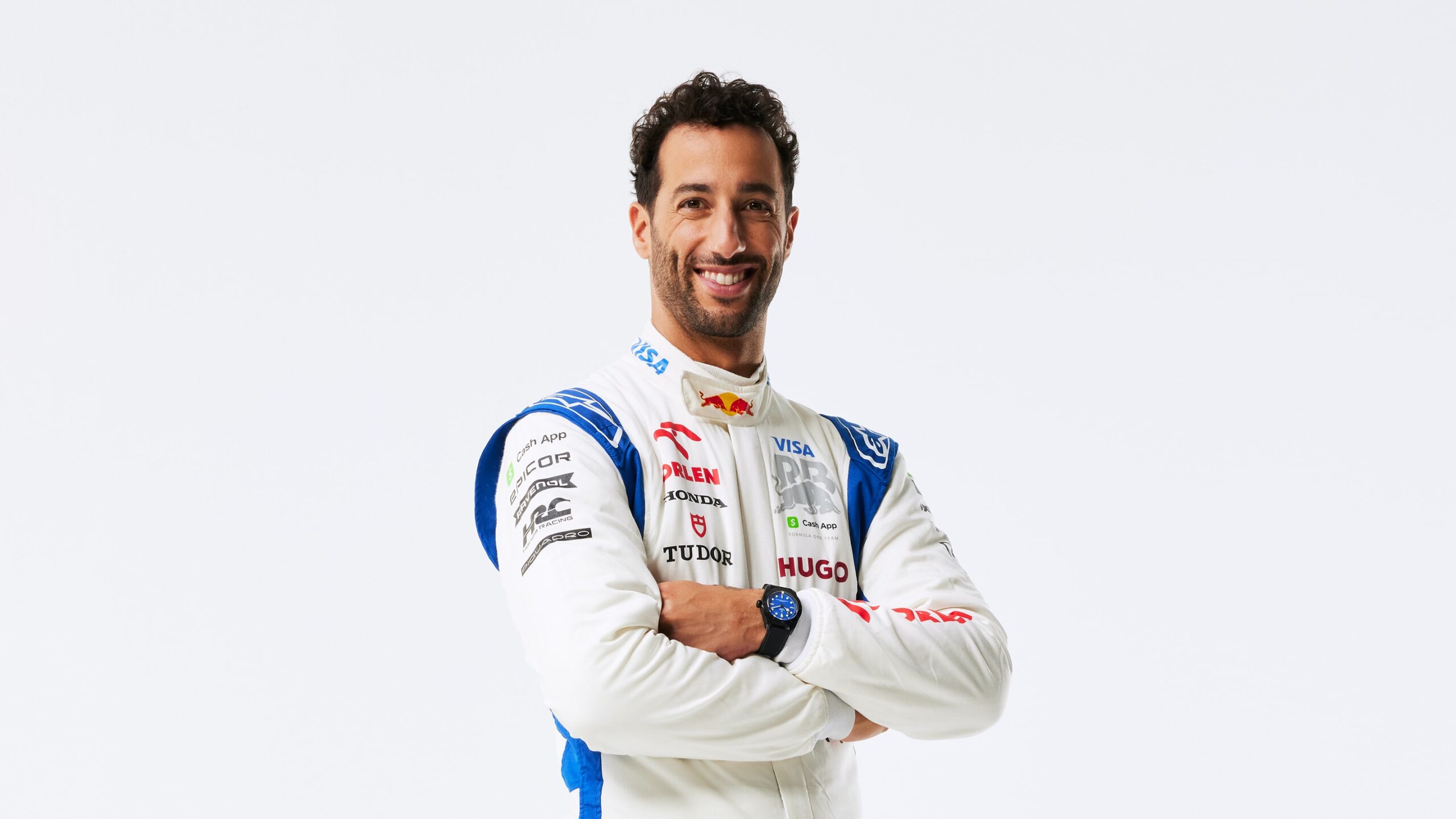 Watch Spotting: Formula One Driver Daniel Ricciardo Wearing A Secret Blue Dial Tudor Black Bay Ceramic