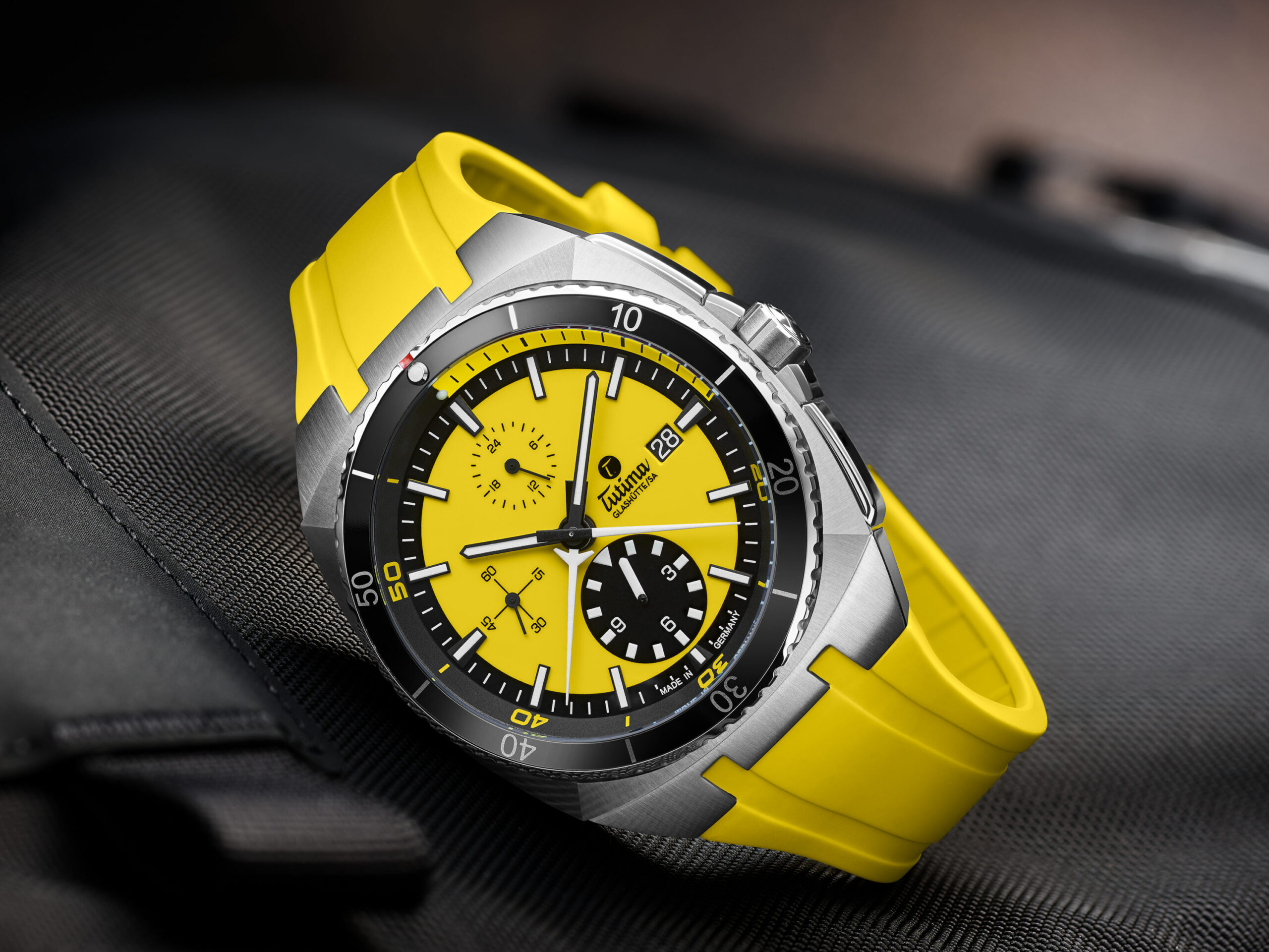 Tutima Glashütte Launches Limited Edition of the Saxon One ZSM Sports Chronograph