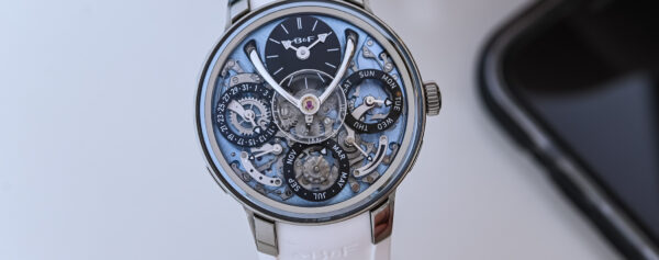 First Look – The New MB&F LM Perpetual EVO Titanium, With An Icy Blue Dial