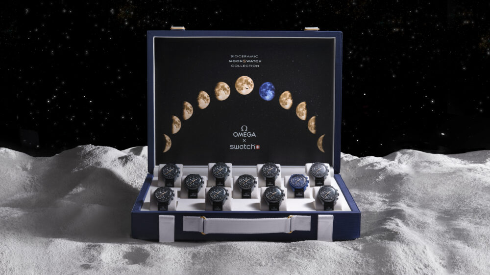 MoonSwatch fans purring at prospect of Moonshine Gold suitcases
