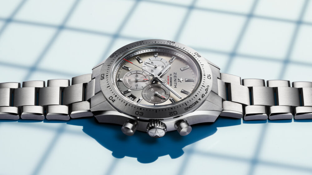 Zenith heads to court with the ultra-light Chronomaster Sport Titanium