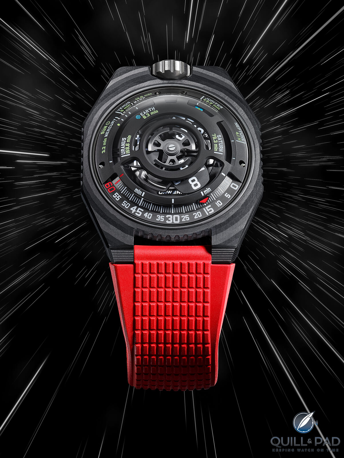 New Release: Urwerk UR-100V ‘Lightspeed’ Boldly Travels Further into our Solar System