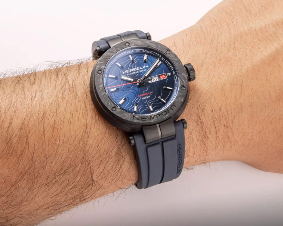 HERBELIN keeps it sporty with latest carbon and titanium Newport watch