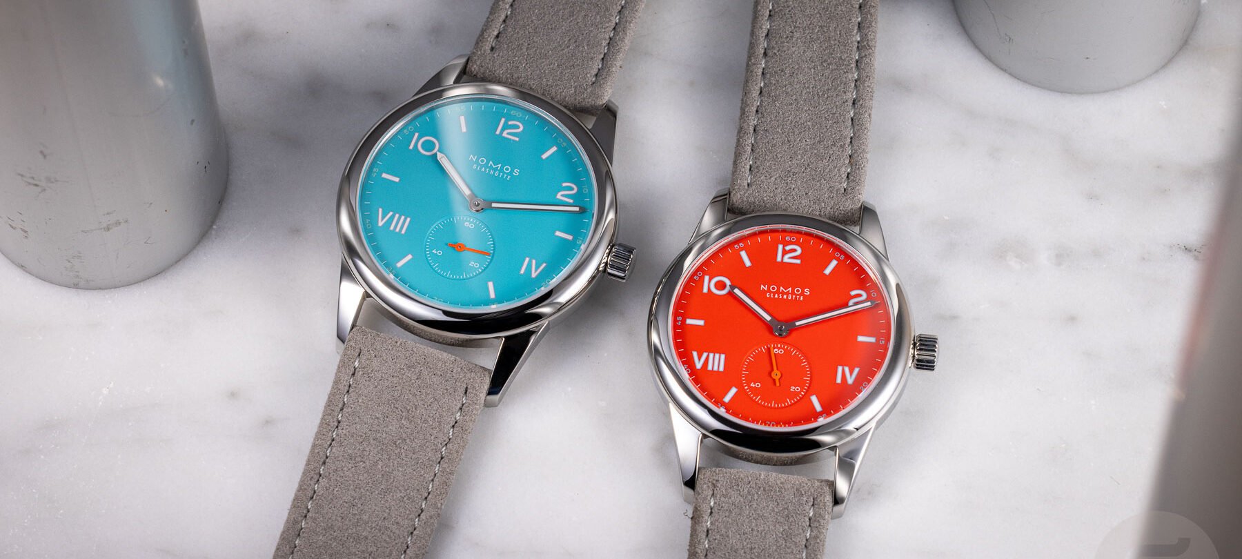 Nomos Gets Ready For A Colorful Spring — Introducing The Club Campus In Nonstop Red And Endless Blue