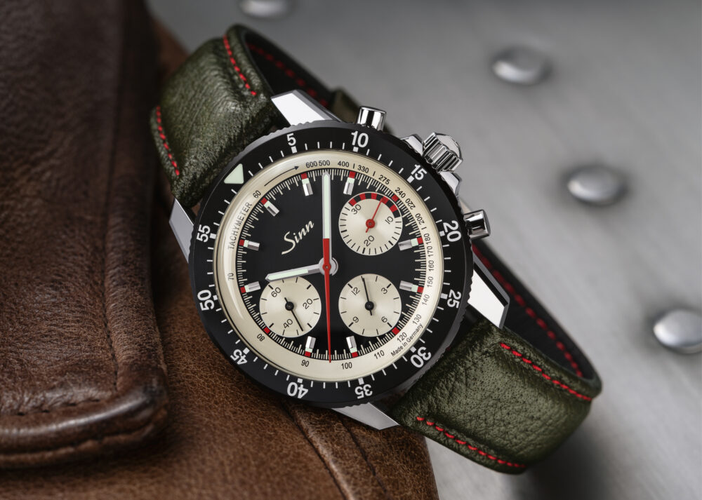 Sinn instals hand-wound movement into retro pilot chronograph
