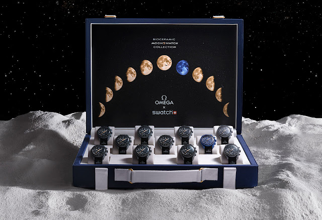 Sotheby’s and Omega presents the MoonSwatch Moonshine Gold charity auction