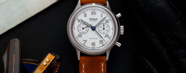 Introducing – Hanhart Resuscitates its White Pilot Chrono with the 417 ES Moby Dick