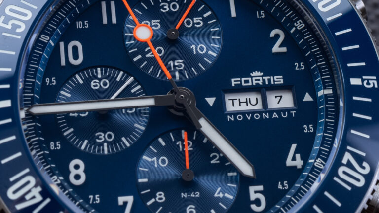 Watch Review: Fortis Novonaut N-42 Cobalt Blue Edition