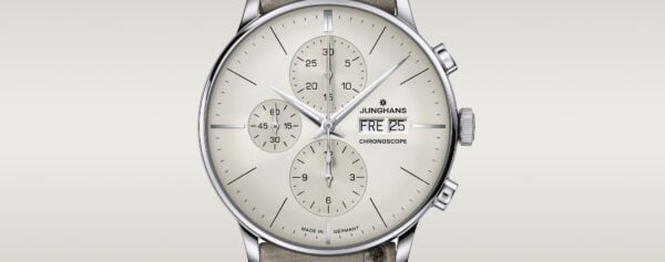 Introducing – The Junghans Meister Chronoscope Gets a Sleek Grey Dial