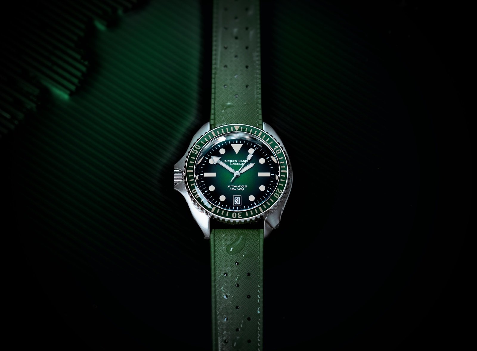 Introducing: The Jacques Bianchi JB200 Posidonie — A Limited-Edition Dive Watch Inspired By “Neptune’s Herbs”