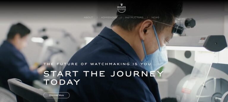American Rolex Watchmaking Center Accepting Applications For 18-Month Tuition-Free Training