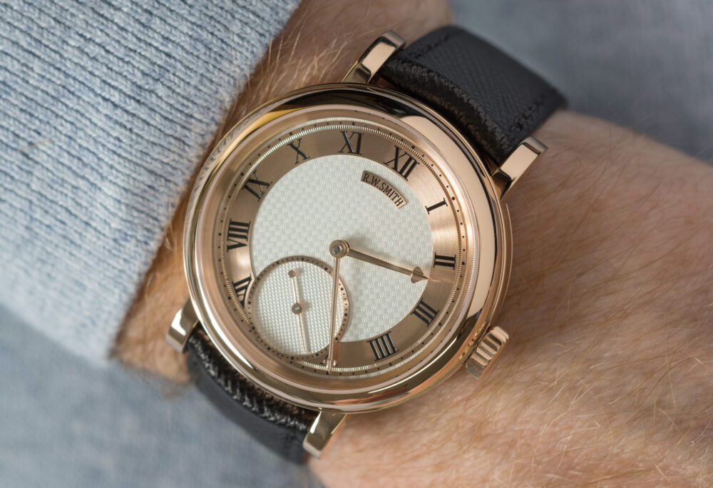 Roger Smith reveals the unique Series 1 watch he has made for the British Watchmakers’ Day in March
