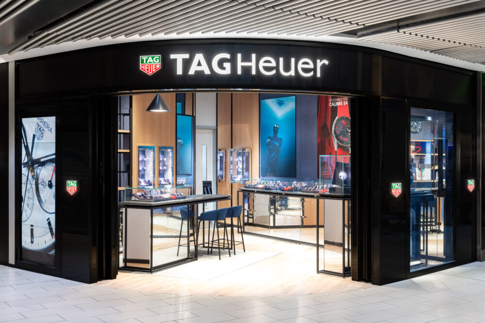 Take a trip to Watches of Switzerland’s new TAG Heuer and Tudor airport boutiques
