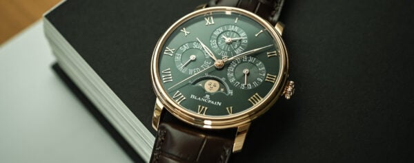 First Look – The Handsome Blancpain Villeret Perpetual Calendar Goes Green
