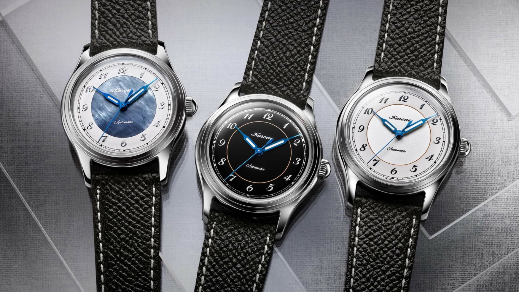 The new Kurono 34mm ‘Calligra’ Special Project is a slick US,170 Breguet-numeraled three-hander