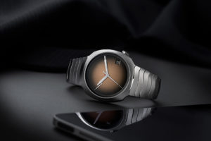 H. Moser & Cie. Introduces the Minimalist Perpetual Calendar in “Smoked Salmon”