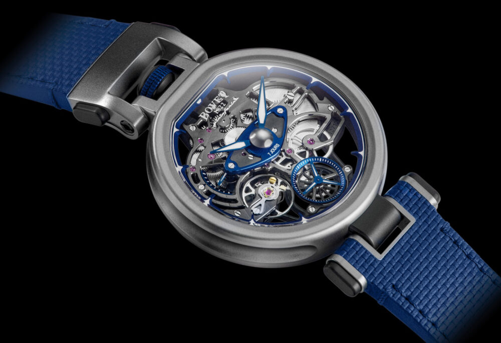 Bovet and Pininfarina modernise skeletonisation for Aperto 1 watch