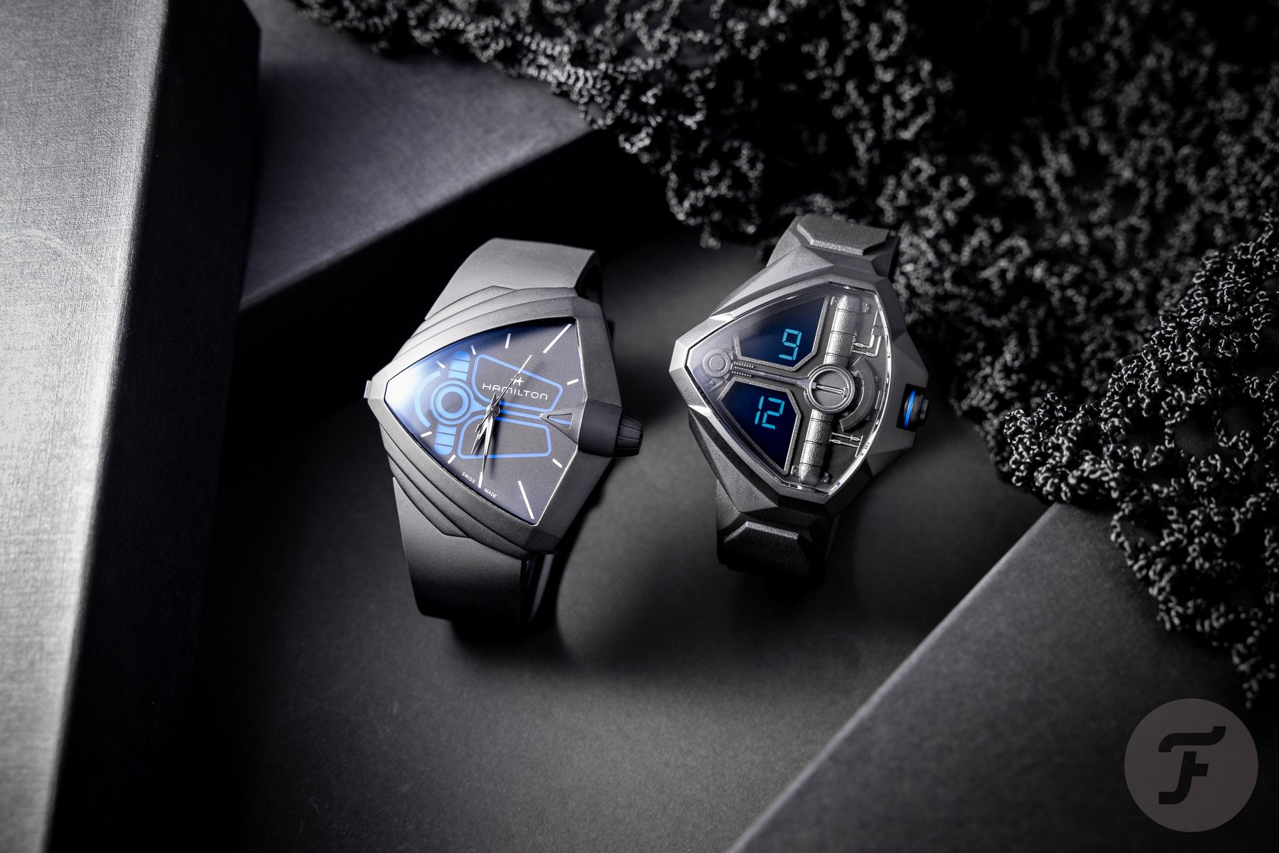 Hands-On With The Futuristic Hamilton Ventura Edge Dune And Ventura XXL Bright Dune Limited Editions