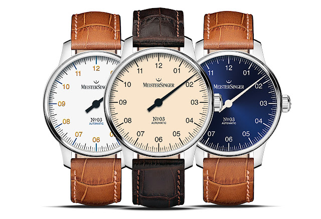 MeisterSinger N.03 38 mm, a smaller version joins best-selling lineup