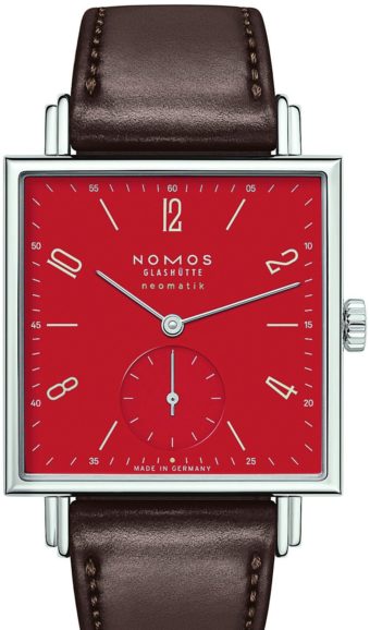 Colors of Germany: The Nomos Glashütte Tetra Neomatik